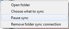 Extra options for sync operations